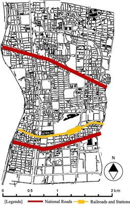 Estimation of possible locations for green roofs and bioswales and analysis of the effect of their implementation on stormwater runoff control